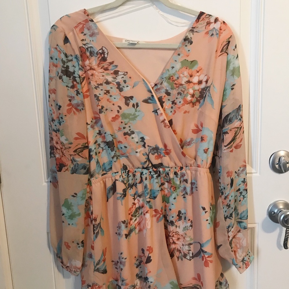 Adorable in Floral Romper!